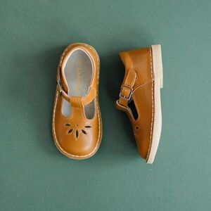 Sienna Vintage Inspired Appleseed Mary Jane Kids Shoes